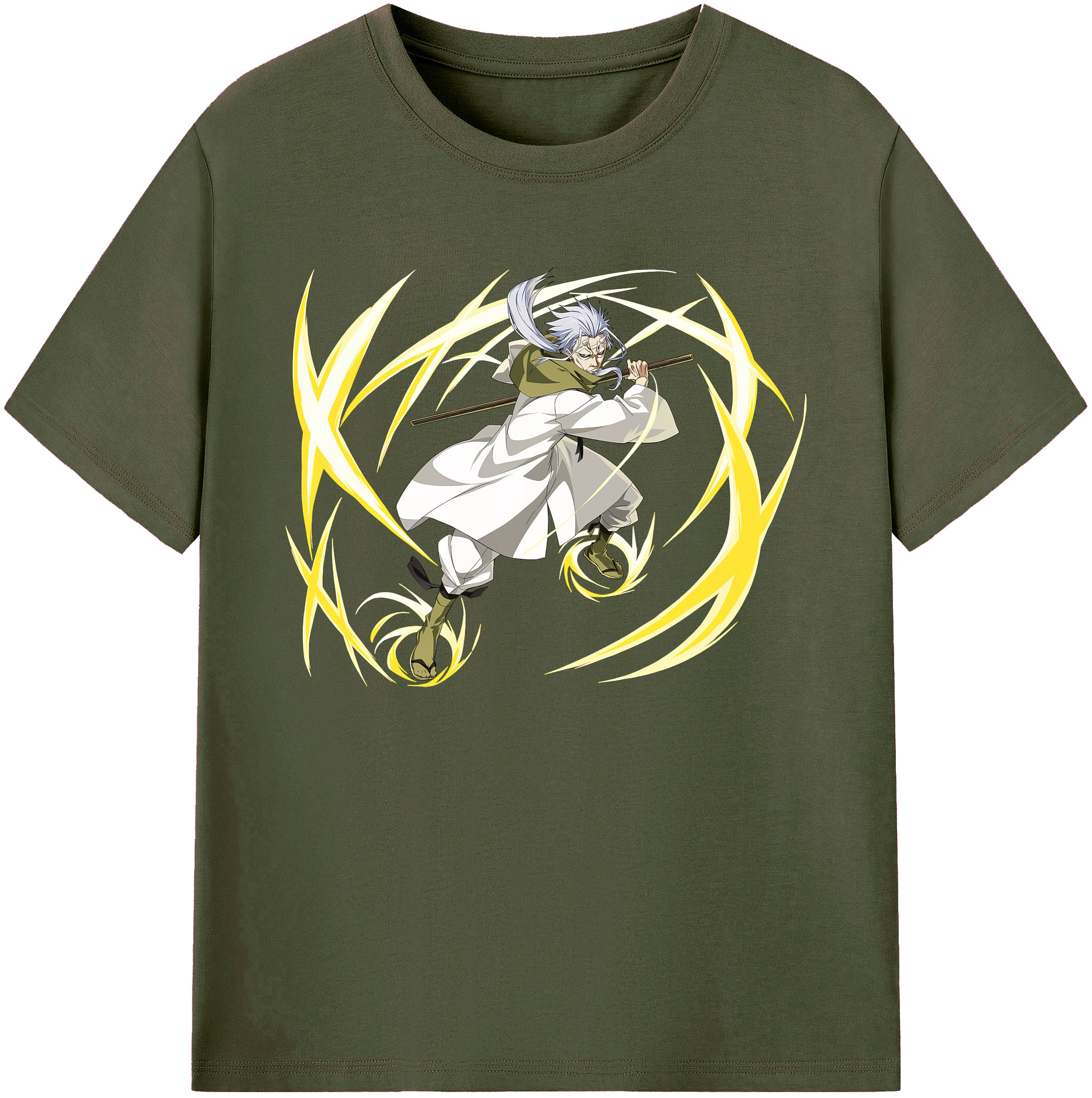 （画像用） 転スラ Regarding Reincarnated to Slime 綿100％ メンズ半袖Tシャツ｜肌触りやわらか＆通気性